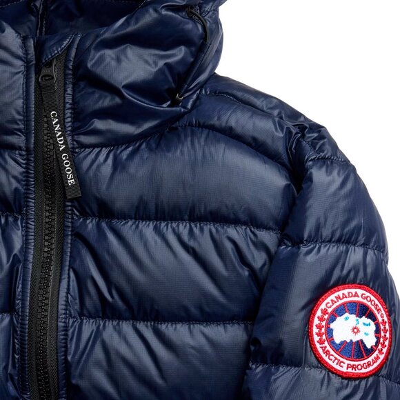 $950 Canada Goose Crofton Bomber Jacket Hoody Navy M NWT Hybridge Lodge Mens - Picture 6 of 14